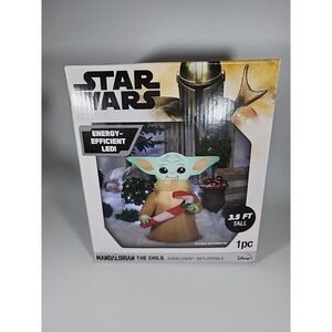 Star Wars Mandalorian THE CHILD Airblown‎ Inflatable. Brand New!